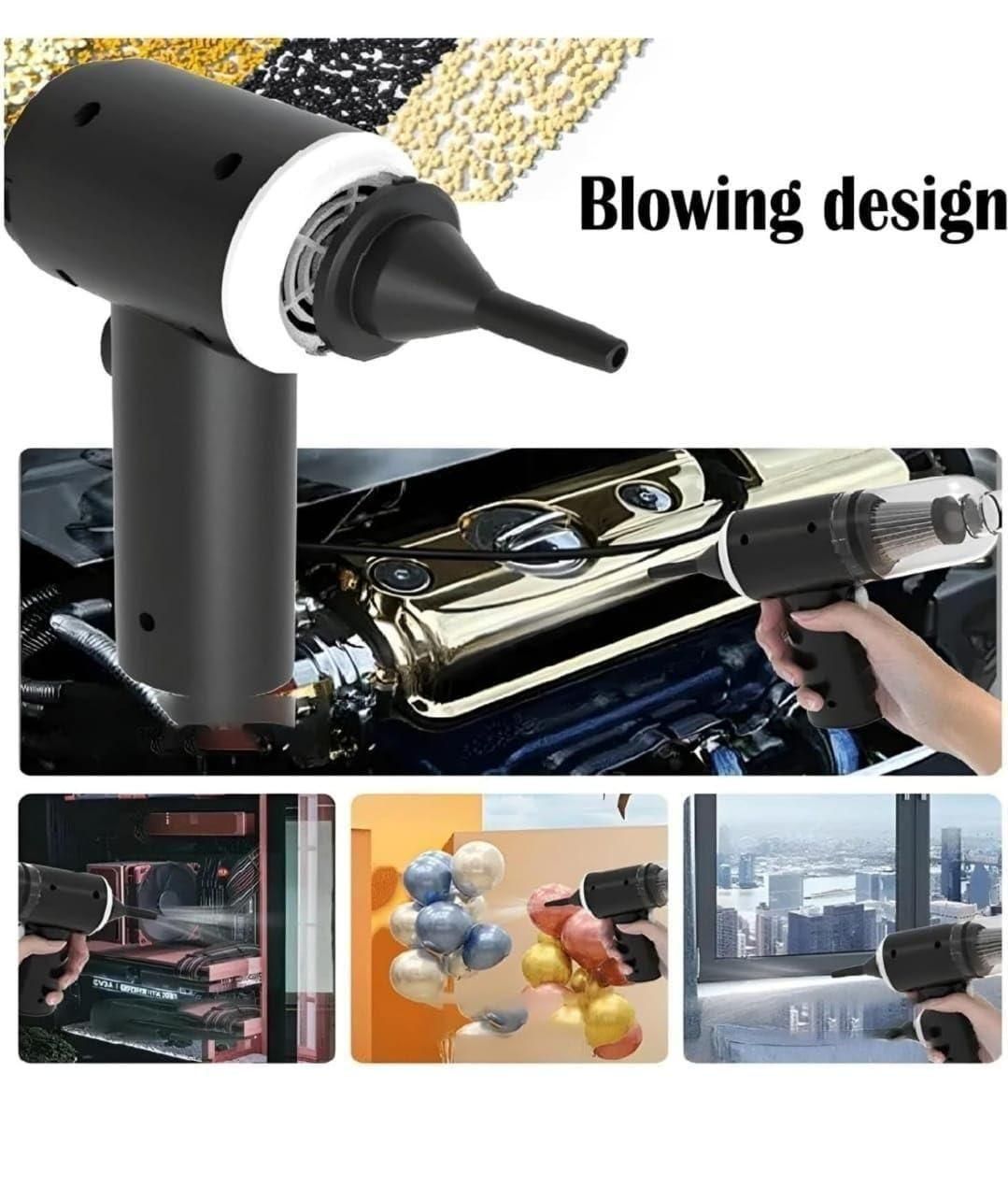 2 in 1 Portable Wireless Vacuum Cleaner