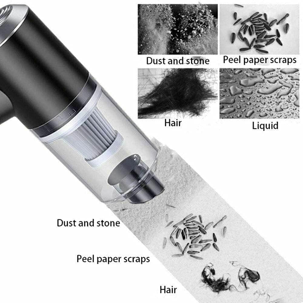 2 in 1 Portable Wireless Vacuum Cleaner