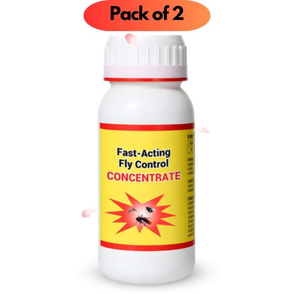 Fast Acting Fly Control Concentrate 200 ml Pack of 2