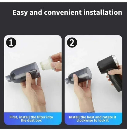 2 in 1 Portable Wireless Vacuum Cleaner